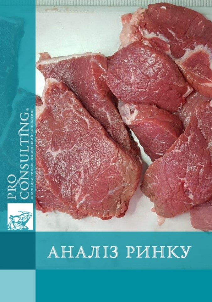 Аналіз ринку яловичини в Україні, Ізраїлі, Китаї та країнах MENA. 2021 рік